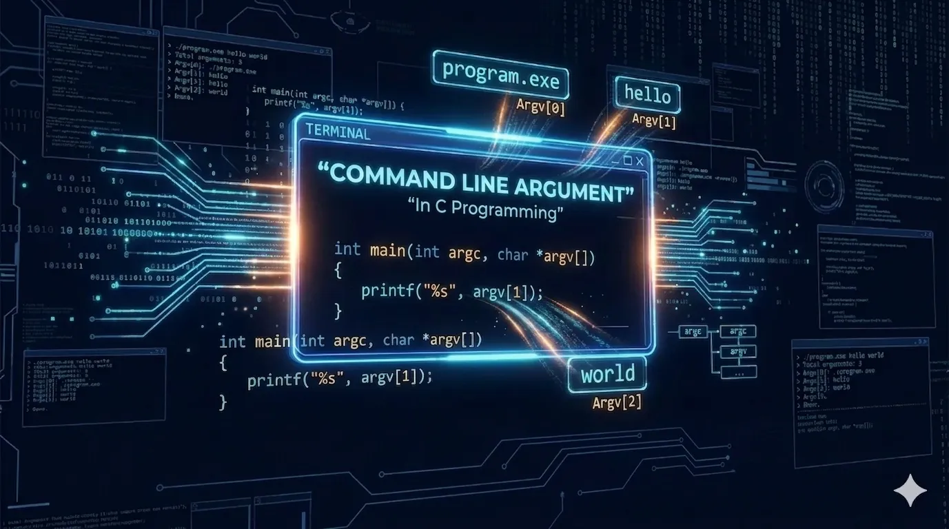 Command Line Arguments in C | PBA Institute – Learn C From Scratch