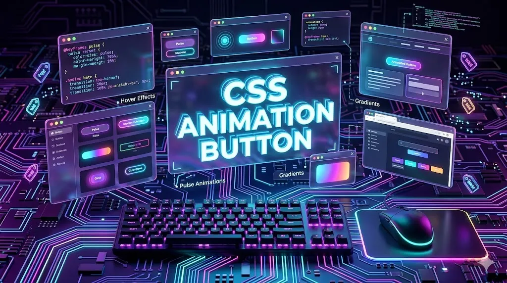 CSS Animation Button — PBA Institute CSS Tutorial