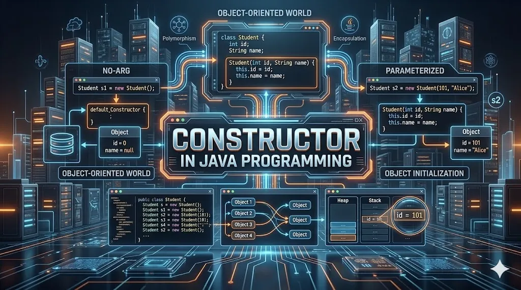Constructor in Java Tutorial