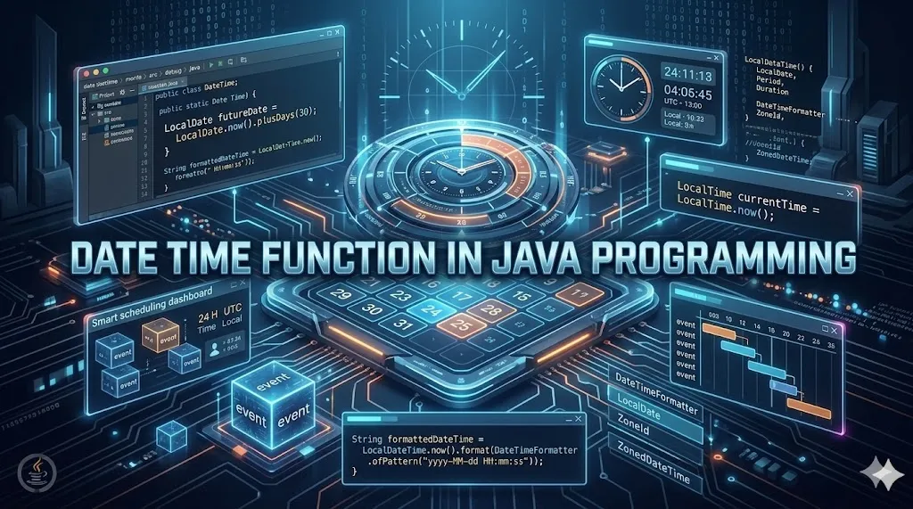 Date Time Functions in Java Tutorial