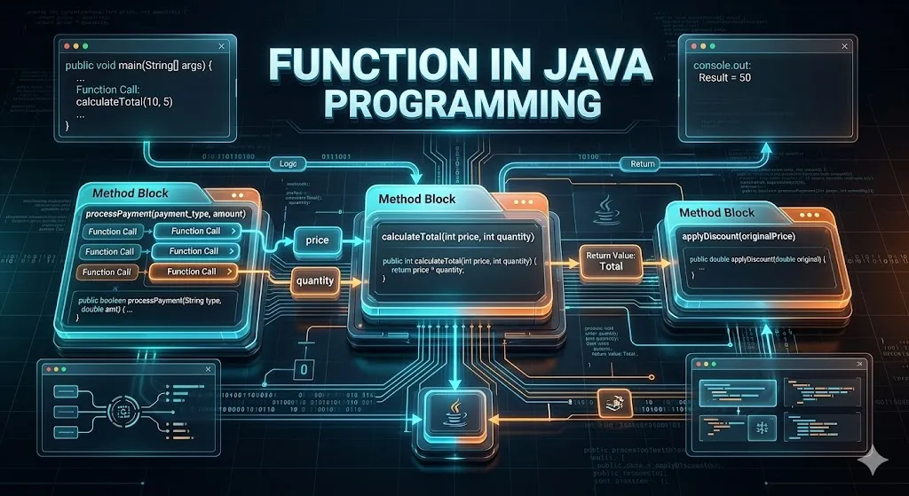 Functions and Methods in Java Tutorial